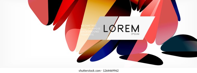 Tarjeta 3d sobre fondo de luz. Patrón triangular abstracto. Fondo geométrico vectorial futurista.