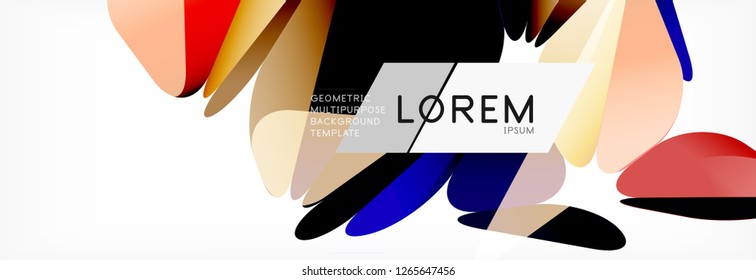 3d card on light backdrop. Abstract triangle pattern. Futuristic vector geometric background.
