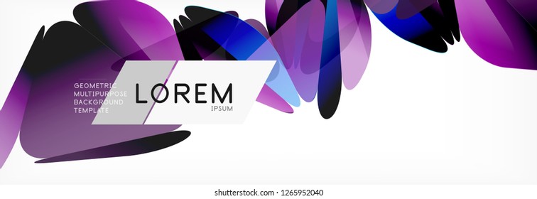 3D-Karte auf hellem Hintergrund. Abstraktes Dreiecksmuster. Futuristische, geometrische Vektorhintergründe.