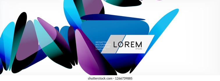 3d card on light backdrop. Abstract triangle pattern. Futuristic vector geometric background.