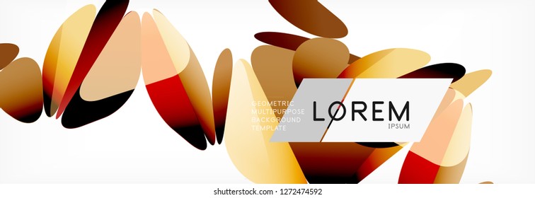 3d card on light backdrop. Abstract triangle pattern. Futuristic vector geometric background.