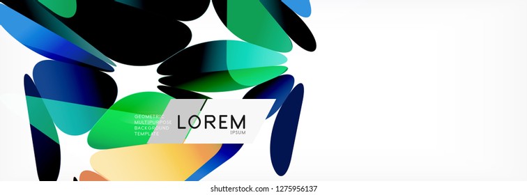 3d card on light backdrop. Abstract triangle pattern. Futuristic vector geometric background.