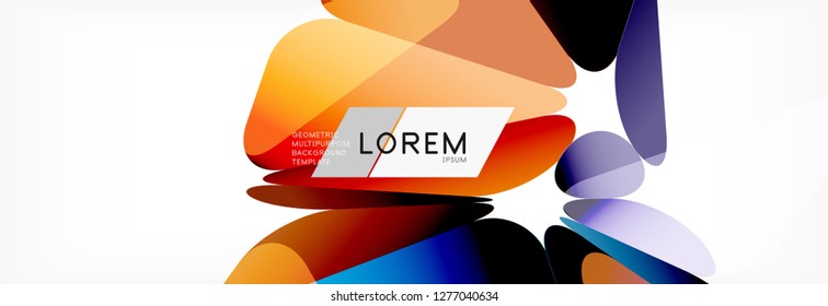 3d card on light backdrop. Abstract triangle pattern. Futuristic vector geometric background.