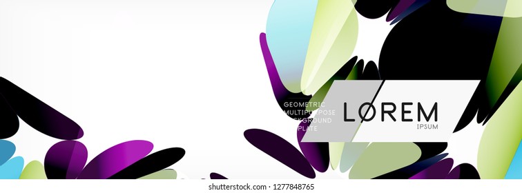3D-Karte auf hellem Hintergrund. Abstraktes Dreiecksmuster. Futuristische, geometrische Vektorhintergründe.