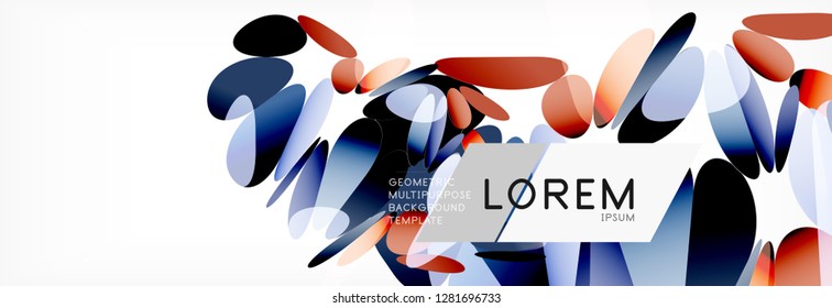3d card on light backdrop. Abstract triangle pattern. Futuristic vector geometric background.