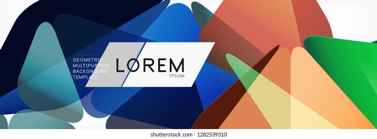 3d card on light backdrop. Abstract triangle pattern. Futuristic vector geometric background.
