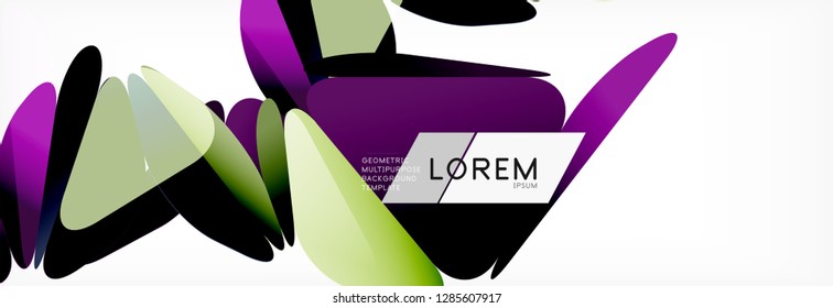 Tarjeta 3d sobre fondo de luz. Patrón triangular abstracto. Fondo geométrico vectorial futurista.
