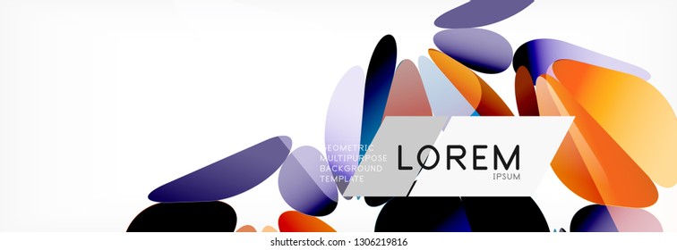 3d card on light backdrop. Abstract triangle pattern. Futuristic vector geometric background.