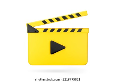 Vector movie clapper board Stock Vector by ©mouse_md 22029403