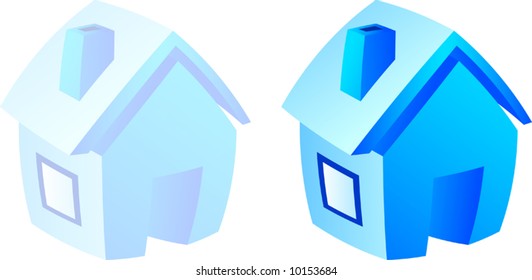 3D-Cartoon-Symbol. Vektorgrafik.
