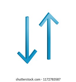3d celcular data icon with gradient. vector design.