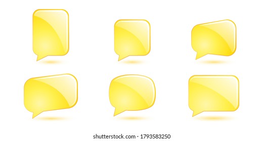 Ilustración vectorial de caja de chat 3d para masajes,comunicación. 