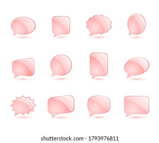 3d chat box vector illustration for massages,communication. 