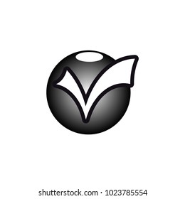 3d check icon vector