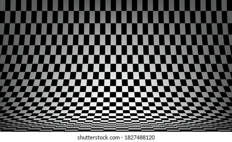 3D Checkered Texture Background Template. EPS10 Vector