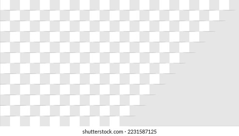 3 d comprueba el fondo abstracto gris y blanco