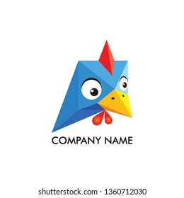 3d chicken mascot vector, for logos, t-shirts, stickers, etc.