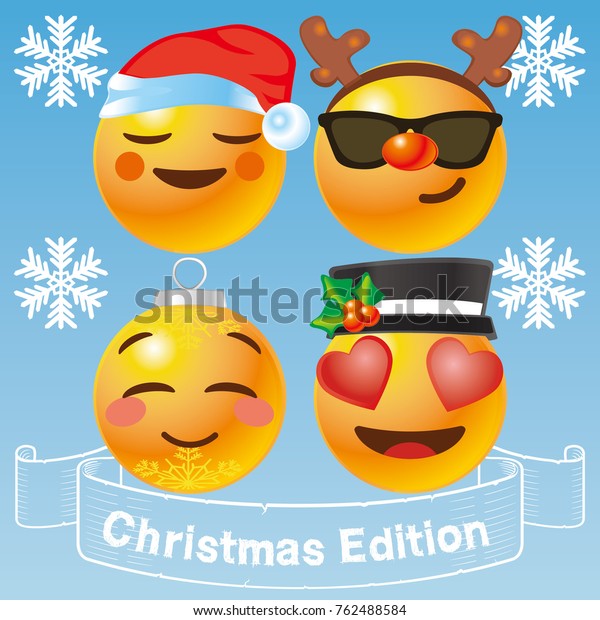 1 Chirstmas Emoji Images, Stock Photos & Vectors | Shutterstock