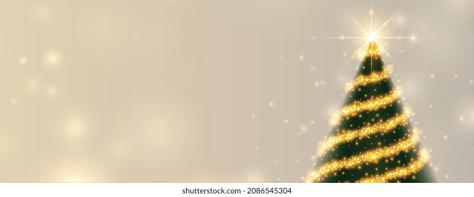 Árbol de navidad de 3 d hecho con banderas de destellos