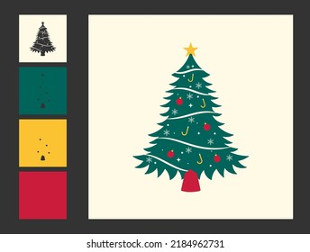 3D Christmas Tree SVG, Cut File, Cricut