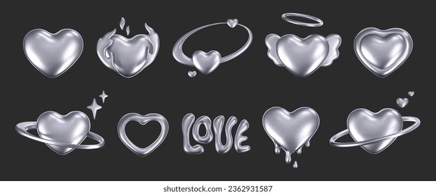 3d love  illustration