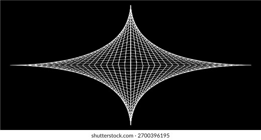 Formas de cromo 3D para el diseño de Elementos