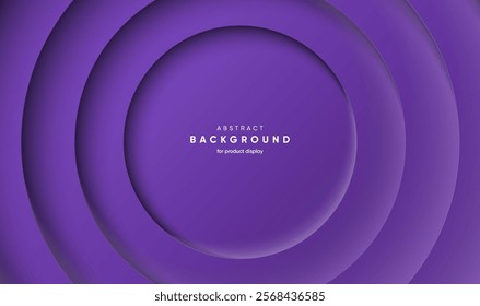 3d circle layer style wallpaper background. Minimalist circles background texture.