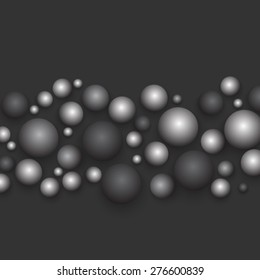 3d Circles Design Background