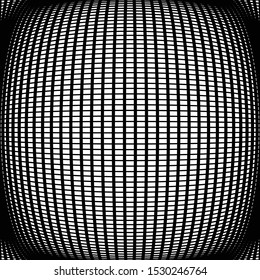 3D circular burst. Convex globe, sphere, orb distort. Inflate design pattern. Radiation, bulge, bloat effect. Radial, radiating warp. Bulb, relief protuberant graphics. Abstract dilate, curve texture