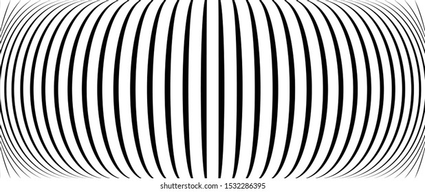 3D circular burst. Convex globe, sphere, orb distort. Inflate design pattern. Radiation, bulge, bloat effect. Radial, radiating warp. Bulb, relief protuberant graphics. Abstract dilate, curve texture