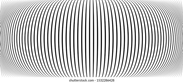 3D circular burst. Convex globe, sphere, orb distort. Inflate design pattern. Radiation, bulge, bloat effect. Radial, radiating warp. Bulb, relief protuberant graphics. Abstract dilate, curve texture
