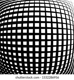 3D circular burst. Convex globe, sphere, orb distort. Inflate design pattern. Radiation, bulge, bloat effect. Radial, radiating warp. Bulb, relief protuberant graphics. Abstract dilate, curve texture