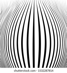 3D circular burst. Convex globe, sphere, orb distort. Inflate design pattern. Radiation, bulge, bloat effect. Radial, radiating warp. Bulb, relief protuberant graphics. Abstract dilate, curve texture