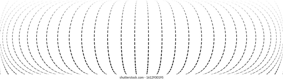 3D circular burst. Convex globe, sphere, orb distort. Inflate design pattern. Radiation, bulge, bloat effect. Radial, radiating warp. Bulb, relief protuberant graphics. Abstract dilate, curve texture