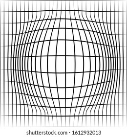 3D circular burst. Convex globe, sphere, orb distort. Inflate design pattern. Radiation, bulge, bloat effect. Radial, radiating warp. Bulb, relief protuberant graphics. Abstract dilate, curve texture