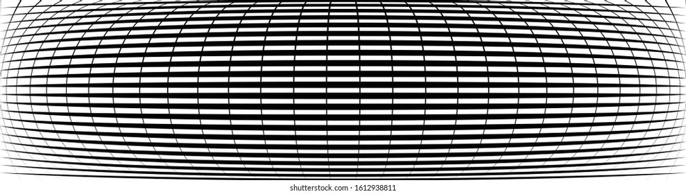 3D circular burst. Convex globe, sphere, orb distort. Inflate design pattern. Radiation, bulge, bloat effect. Radial, radiating warp. Bulb, relief protuberant graphics. Abstract dilate, curve texture