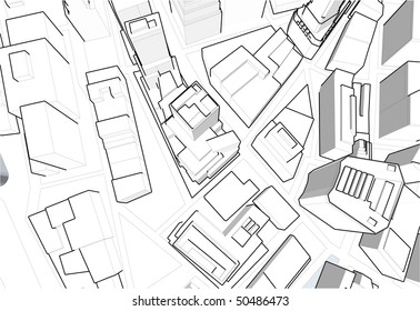 3d city