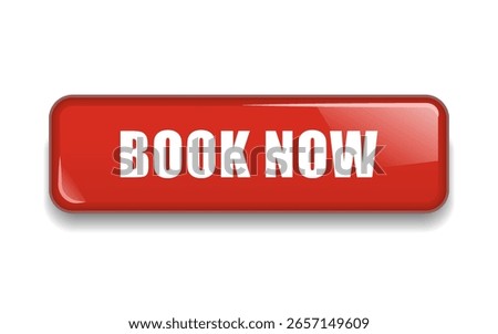 3d click here book now web button. Action button, hand cursor and arrow pointing click link buttons. Add to cart, shop now, download buttons. Online shopping icons for UI UX website.