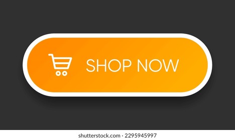 3d click here web buttons. Set of action button, hand cursor and arrow pointing click link buttons. Add to cart, shop now buttons. Online shopping icons for UI UX website, mobile app.