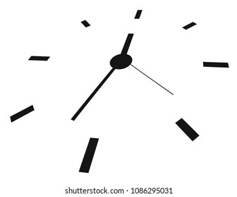 3D clock background