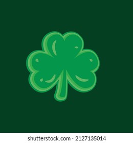 3d clover leaf for st. Patrick's day