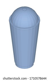3D Coffee Cub Vector for mockup