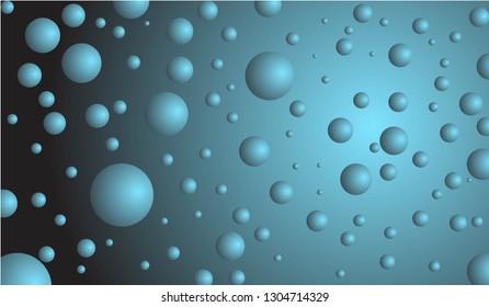 3D color circle vector background