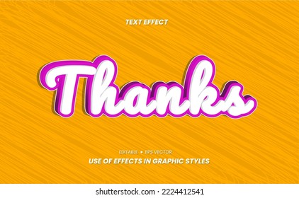 3D color effect text with hello text and background