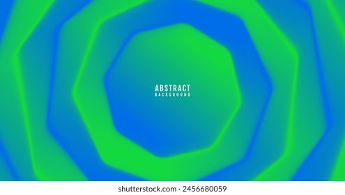 3D colorful abstract background overlap layer on bright space with blurred colors shape effect decoration. Modern graphic design element octagons style concept for web, flyer, card, or brochure cover