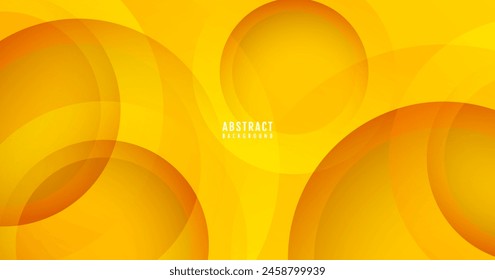 3D colorful abstract background overlap layer on bright space with cutout shape effect decoration. Modern graphic design element circles style concept for web banner, flyer, card, or brochure cover