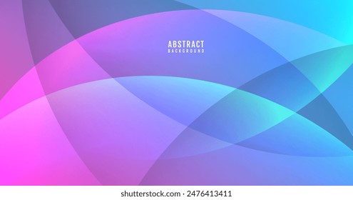 3D colorful abstract background overlap layer on bright space with waves effect decoration. Minimalist modern graphic design element cutout style concept for web banner, flyer, card, or brochure cover