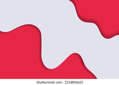 3D Colorful Abstract Paper Art Background.