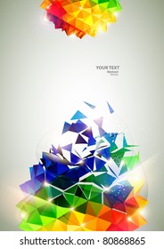 3D colorful balls