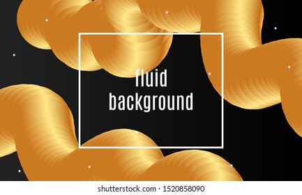 3d colorful dynamic fluid wave abstract background Vector